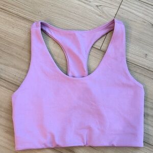 Light Purple Racerback Sports Bra